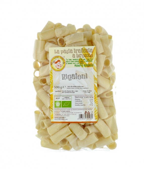 Rigatoni di semola biologici - 500 gr